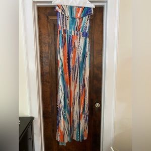 Guess Maxi dress, multicolored, flowy, boho, sized M